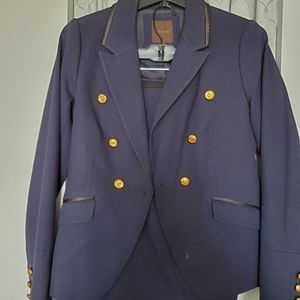 Limited Navy & Gold Suit